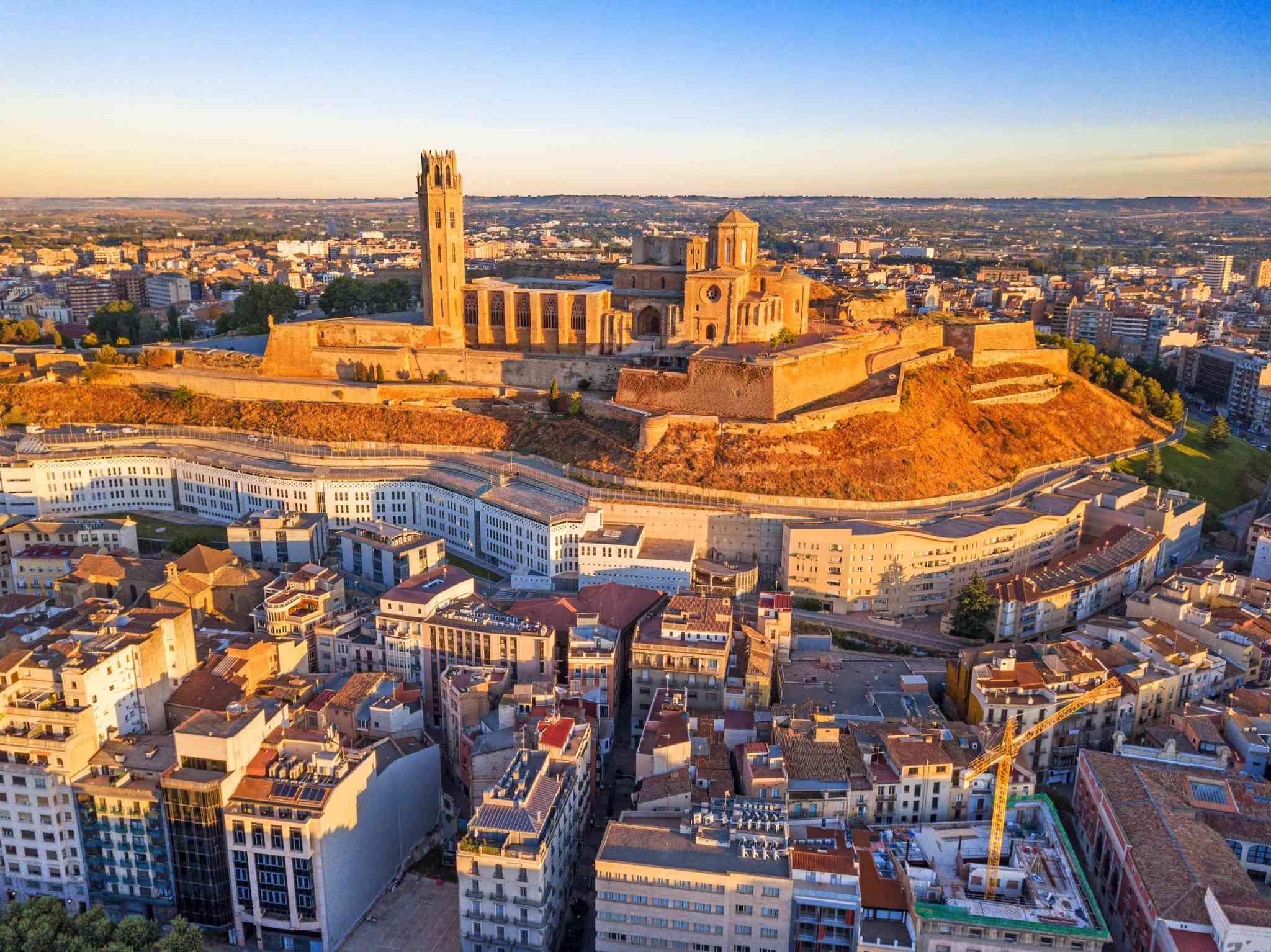 Lleida desde el aire