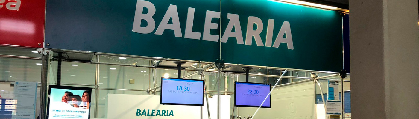 Oficina de Baleària en Algeciras