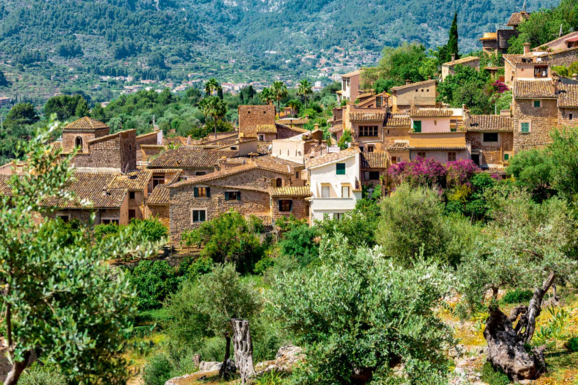 Fornalutx y la Serra de Tramuntana