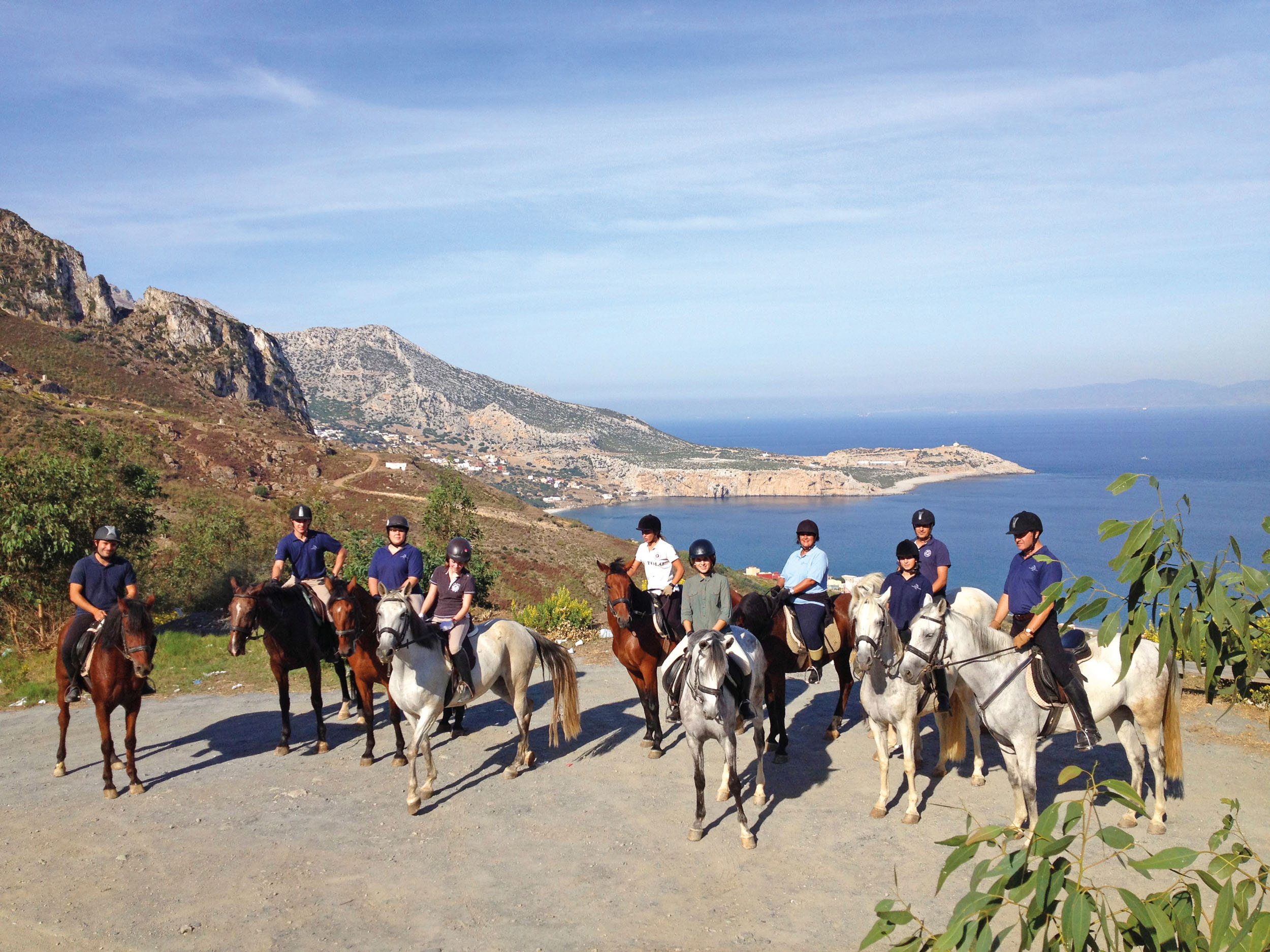 Rutas a caballo por Ceuta