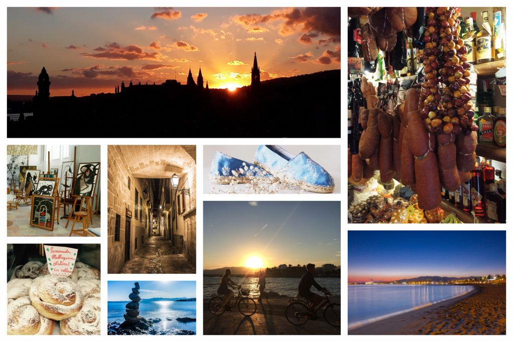 Collage sobre las maravillas de Palma