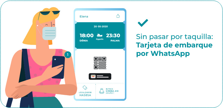 envío de billetes por whatsapp