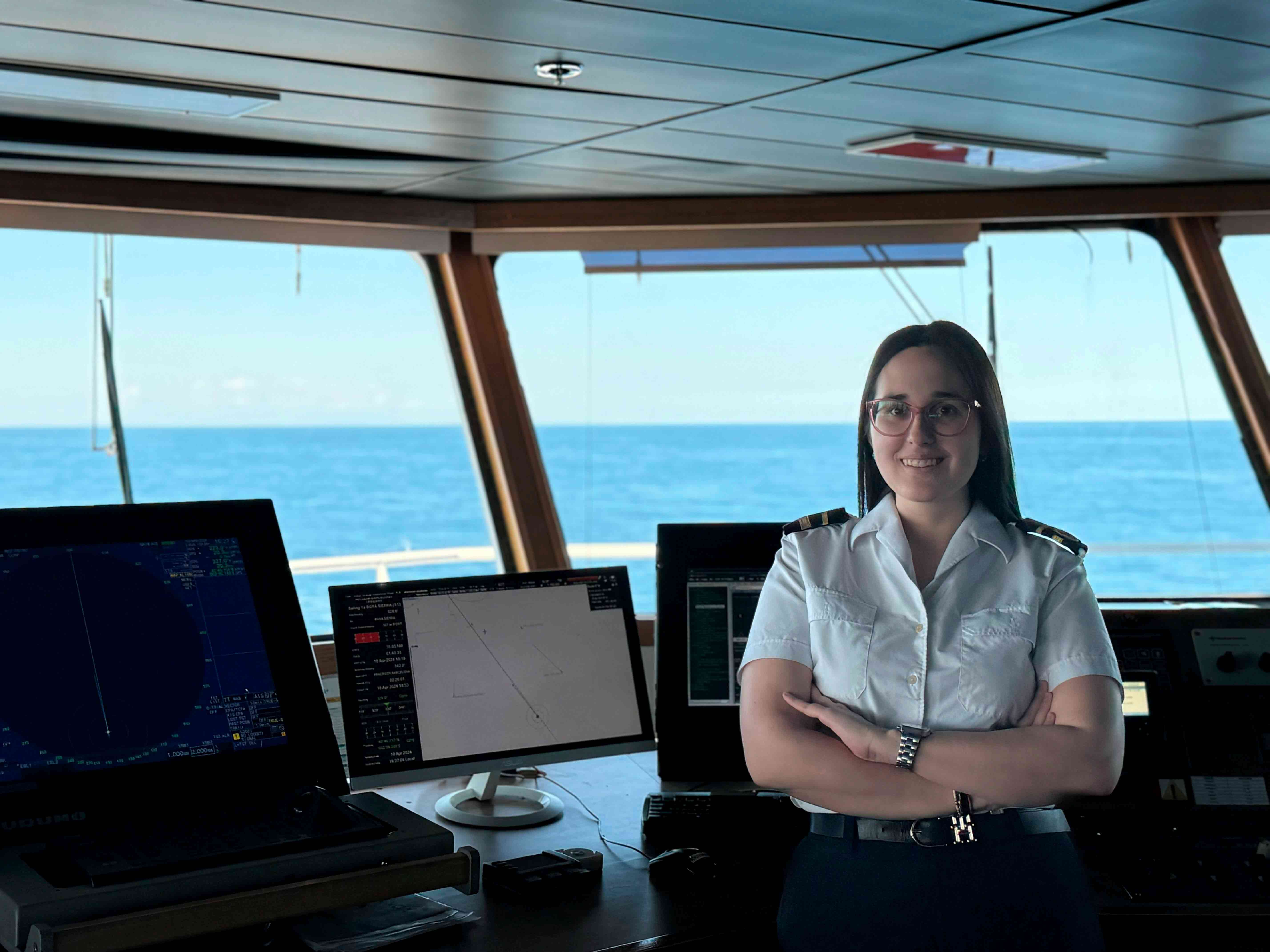 María Martínez: «Navegar se vuelve un vicio»