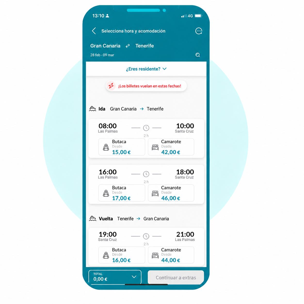 acomodacion app